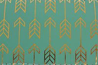 Weekly and Daily Fashionable Pill Boxes and Smart Metallics Mini Tape Measure - Green Arrow