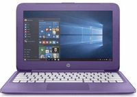 HP Stream 11 11.6 inch Flagship Laptop Computer, Intel Celeron N3060 1.6GHz, 4GB RAM, 32GB eMMC drive, 802.11ac WiFi, USB 3.1 port, Windows 10 Home, Purple (Renewed)