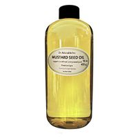 Premium Mustard Seed Oil 7 Lb / One Gallon Unrefined Cold Pressed Pure Organic