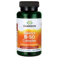 Swanson Balance Vitamin B-50 Complex 100 Capsules