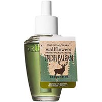 Bath and Body Works Wallflowers Home Fragrance Refill 0.8 Fluid Ounce [2018 Edition] (Fresh Balsam)