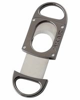Xikar M8 Metal 70 Ring Gauge Guillotine Cigar Cutter, Attractive Gift Box, Stainless Steel Blades, Gunmetal