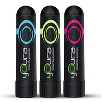 Aromatherapy Nasal Inhaler | Love, Happy and Relax, Made with 100% Natural Essential Oils, Rose, Jasmin, Lavender, Vanilla, Eucalyptus, Peppermint, Menthol and Mint Oils