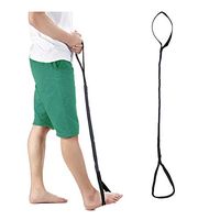 Leg Lifter Strap Rigid Hip Replacement Recovery Kit Knee Foot Lifter Strap Thigh - Hand Grip for Elderly, Handicap, Disabled Accessories Car Assist Handle Mobility Aids Occupational Therapy Tool (39")
