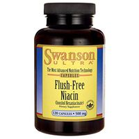 Swanson Flush Free Niacin 500 Milligrams 120 Capsules