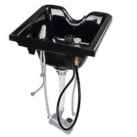 HZ9038 Stable Adjustable Shampoo Basin Black