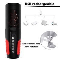 SHUWOFACAI Perfect Design Adùllt Toy for Man Vibrating Oral Cup Adult Toys for Male Deep Throat Sucking Stīmulatǐon Men Toy Sèxy toystory for Adults Six Toy with Oral Vibrate Safety Silicone Cup