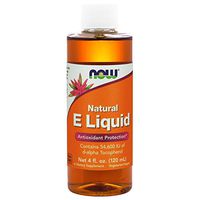 NOW Foods - Natural Vitamin E Liquid Antioxidant Protection 54600 IU - 4 oz.