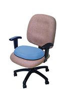 Essential Medical Supply Molded Foam Donut with Cover, Light Blue, 18 Inch