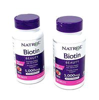 Natrol Biotin 5000 mcg Fast Dissolve Tablets (Strawberry (2 Pack))