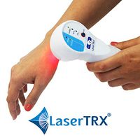 LaserTRX - 4 in 1 Home Use Pain Relief Device - Proven Combination of Cold Laser (lllt) Therapy, Red Light, Infrared Light & Magnetic Field - Treat Any Inflammation, Pain & Infection - Made in Israel