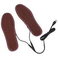 Jacksking Heated Shoe Insoles，Electric Heated Shoe Insoles Comfortable Feet Warmer Temperature Controller(35-36)