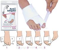 PEDIFIX Foot Bunion Pain Soft Fabric Splint Medium Left Shoe 8-10 P6026-ML Footsplints Hallux Valgus SoftSplint