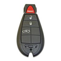 National Parts and Abrasives Replaces OEM Remote Keyless Entry Transmitter (Fobik) 4 Button"Dodge"