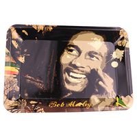 180x125mm Metal Herb Weed Tray Tobacco Rolling Tray Tinplate Plate Discs for Smoke Cigarette Tray Table Paper Rolling (2)