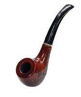 vinmax Enchase Figuratus Smoking Wooden Pipe Tobacco Cigarettes Cigar Pipes for Durable New Gift