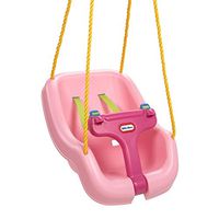 Little Tikes 2-in-1 Snug 'n Secure Swing, Pink