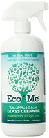 Eco Me Natural Non-Toxic Glass Cleaner, Healthy Herbal Mint Scent, 32 Fluid Ounce