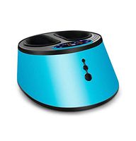 CJ Foot Massage Machine, Automatic Parcel Heating Relaxation Acupressure Device, Home Pedicure Massager,Blue