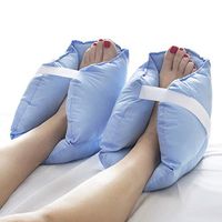 Heel Pillow, 1 Pair Heel Cushion Protector Pillow, Feet Protectors for Pressure Sores, Foot and Ankle Pillow Guards, Ultra Breathable Sponge Heel Cushion Protedtors, Heel Cushion Inserts