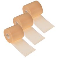 BBTO 3 Pieces Foam Underwrap Sports Pre-wrap Athletic Tape, 2.75 Inch by 30 Yards (Beige)