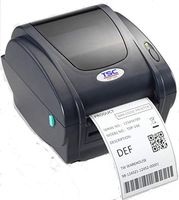 TSC 99-143A001-00LF Series TDP-244 Direct Thermal Printer, 203 dpi Resolution, 4 IPS, USB, Power Supply with Cord, 4 MB Flash Memory, 8 MB DRAM, 108 mm Print Width
