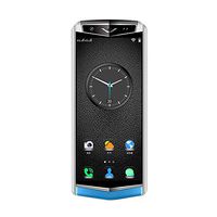 Semoic Mobile Phones M17 Smartphone Android 8.1 Metal Leather Body Face ID Dual Sim 4G Cell Phone(Blue)