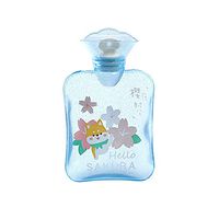 Zxb-shop Hot Water Bottles Durable Hot Water Bag Small Irrigation Water Bottle Hot Water Bag Great for Pain Relief Hot and Cold Therapy Water-Filled Hot Water Bottle (Color : F)