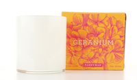 Paddywax Garden Crush Collection 9 oz Boxed Glass Candle - Geranium