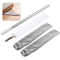 Uscyo Duster Long Duster, Retractable Gap Dust Cleaning Artifact Bed Brush Long Handle Telescopic Splitting Dust Cleaner Microfibers Against Dust Microfibers Dust Wipers
