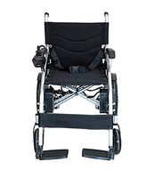 ComfyGO Heavy Duty Powerful Dual Motor Foldable Electric Wheelchair Motorized Power Wheelchairs (Navy)