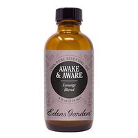 Edens Garden Awake & Aware Essential Oil Synergy Blend, 100% Pure Therapeutic Grade (Highest Quality Aromatherapy Oils- Energy & Stress), 118 ml