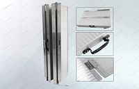 COLIBROX>Aluminum Portable Folding Wheelchair Ramp Mobility Handicap Scooter Threshold, Aluminum Alloy, Sturdy, Durable and Rust & Corrosion Resistant, Perfect for Loading onto Steps, porches, curbs,