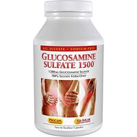 Andrew Lessman Glucosamine Sulfate 1500-90 Capsules - 100% Sulfate Form, Research Established Ingredient and Levels for Support of Healthy Joint Tissue. Retains Elasticity and Healthy Structure