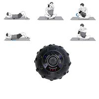 ZSH 4-Speed Vibrating Massage Ball-Rechargeable Electric Massage Ball Muscle Foot Vibration Adjustment Exercise Fitness Training Fascia Ball Local Muscle Relaxation