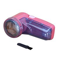 Electric Lint Remover for Clothes Portable Fabric Fuzz Remover Sweater Clothes Lint Shaver Pill Reusable Pill Remover Defuzzer Trimmer Portable Lint Comb for Clothes 1PC (Hot Pink)