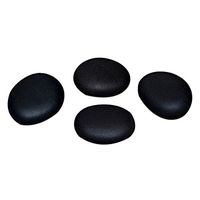 Artibetter 4pcs Smooth and natural massage stones basalt for SPA therapy relaxation