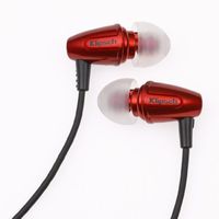 Klipsch Image S3 Noise-Isolating Earphones with Patented Oval Ear-Tips (Rebel Red)