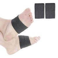 ACODQR Compression Arch Support Sleeves, 1 Pair Plantar Fasciitis Sleeves Brace for Pain Relief High Arch Pain, Flat Feet & Heel Spurs