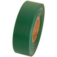 Flagging Tape 1-3/16" Non-Adhesive Plastic Ribbon, Green