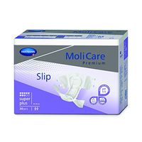 Molicare Super-Plus Briefs with Curly Fiber, Large, 30 Pack