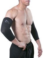 AGON Pair Arm Compression Sleeves Elbow Brace Support Sports Cooling Arm Sleeves Unisex Sun Block UV Protection Cooler Protective Hands Arm Cover Long Sleeve Comfortable Skin Protection (Medium)