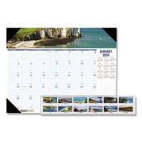 House of Doolittle Gardens of the World Photographic Monthly Desk Pad Calendar, January-December, 2013, 18-1/2" x 13"