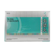 Super Cordyceps Herbal Mushroom Supplement - 5 Balls (750 mg) x 60 Packets