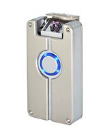 Aokvic Lighter USB Rechargeable Windproof Flameless Arc Lighter (Sliver)