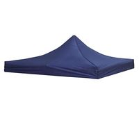 Instahibit 10x10ft Pop Up Top Replacement Instant Canopy Patio Pavilion Gazebo Sunshade Tent Oxford Cover Outdoor Navy