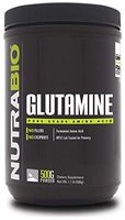 NutraBio 100% Pure L-Glutamine Powder - 500 Grams - HPLC Tested, Micronized, Unflavored, No Additives or Fillers, GMP. Post Workout Muscle Recovery Supplement.