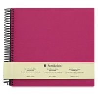 Semikolon Mini Mucho Wire-Bound Linen Photo Album - Red (41304)