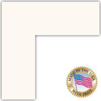 24x33 Smooth White / Super White Custom Mat for Picture Frame with 20x29 opening size (Mat Only, Frame NOT Included)