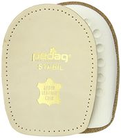 Pedag 169 Stabil Anatomically Shaped Leather Self-Adhesive Heel Lift, Extra Large (M11-13 EU 44-46)
